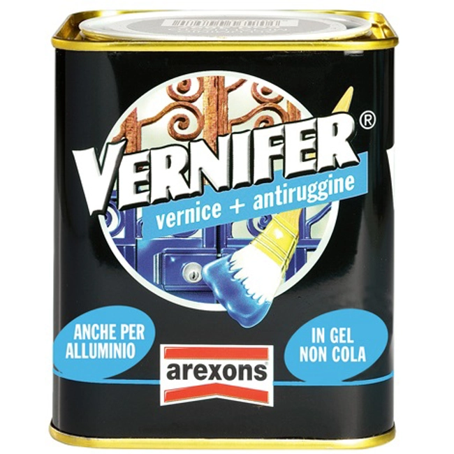 Vendita online Vernifer grigio ferro satinato 750 ml.